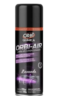 Spray Limpa Ar Condicionado Lavanda 200ml Orbi Air