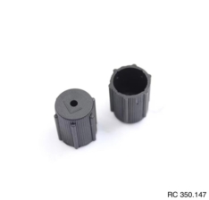 Tampa Plástica De Baixa da Válvula de Serviço R134a 10mm Pacote Com 10 Pçs