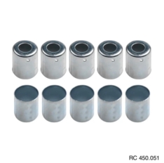 Caneca Clip 08mm 13/32 Polegadas Aço Recozido Dureza 01 Pacote Com 10 Pçs