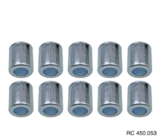 Caneca Clip 12mm 5/8 Polegadas Aço Recozido Dureza 01 Pacote Com 10 Pçs