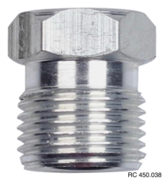 Niple De Aluminio Para Conexão 8mm O´ring Rosca 3/4