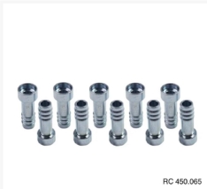 Conexão Salva Vida 10mm Aço Encaixe Interno Pacote Com 10 Pçs