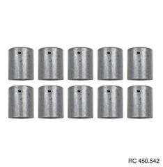 Caneca Clip 10mm 1/2 Polegada Aluminio Para Mangueiras Com Parede de 3mm Pacote Com 10 Pçs