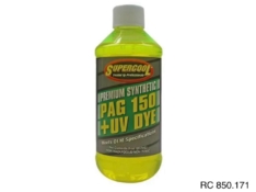 Óleo para Compressor R134a PAG 150 Supercool 237ml com Contraste Ultravioleta