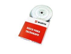 Disco Para Tacografo Wurth Semanal 125km