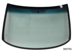 VIDRO PARABRISA FIAT PALIO FASE 1,2,3 1996/2017 3 PORTAS/5 PORTAS VERDE FAIXA AZUL (PASTILHA RETROVISOR/SERIGRAFIA