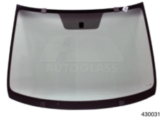 VIDRO PARABRISA VOLKSWAGEN GOL GERAÇÃO 5,6,7 E 8 2009/2023 3 PORTAS/5 PORTAS VERDE FAIXA CINZA (MOLDURA INFERIOR/PASTILHA RETROVISOR/SERIGRAFIA