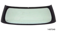 VIDRO VIGIA TOYOTA HILUX SW4 2006/2015 5 PORTAS VERDE (DESEMBAÇADOR TERMICO/SERIGRAFIA) IMP FY