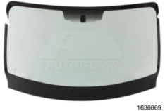 VIDRO PARABRISA RENAULT MASTER 2013/ VAN VERDE SEM FAIXA (PASTILHA RETROVISOR/SERIGRAFIA