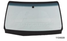 VIDRO PARABRISA TOYOTA HILUX 2016/2022 CABINE DUPLA/CABINE SIMPLES VERDE FAIXA AZUL (PASTILHA RETROVISOR/SERIGRAFIA