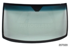 VIDRO PARABRISA FIAT DOBLO 2002/2021 5 PORTAS VERDE FAIXA AZUL (PASTILHA RETROVISOR/SERIGRAFIA