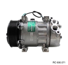 Compressor Modelo AA7H15AA 7980 Caminhão Scania >2007 – 24 Volts 8pk 119mm OEM: 1412263/ 1888034