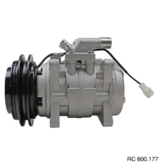 Compressor Modelo Denso 10P15 8 Orelhas – 12 Volts Polia Canal 1A 140mm Máquina Agricola Valtra BH 110/180 OEM: 85996800/ Colheitadeira John Deere 1450/ 1550 OEM:DQ49795