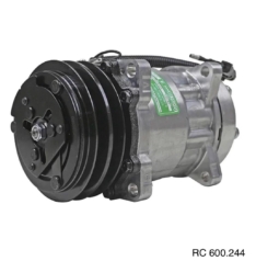 Compressor SANDEN Original AA7H15AA 4860 Modelo Flex 8 Orelhas Saida Traseira O´ring Horizontal Flex – 12 Volts Polia 2A 125mm 200cc