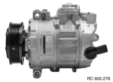 Compressor Modelo Denso 7SEU17C-ND1 Volkswagen Amarok Diesel – 12 Volts Polia 6pk 110mm OEM: 4471901350