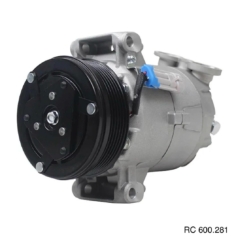 Compressor CVC 125cc Chevrolet S10 2000 Até 2011/ Blazer/ Troller 2.4/ 2.8 Gasolina / 2.8 Diesel 2000> – 12 Volts Polia 6pk 109mm OEM: 93381793/ 94763439/ 93298740