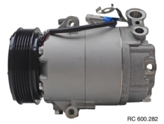 Compressor CVC 100cc R134a Chevrolet Corsa Classic/ Celta 2002 Até 2008 – 12 Volts Polia 6pk 110mm OEM: 93381741