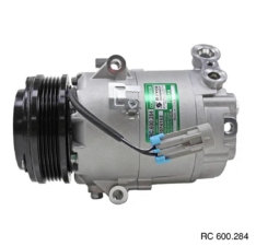 Compressor CVC 125cc Chevrolet Corsa/ Meriva/ Montana/ Fiat Stilo/ Palio/ Punto 1.8 2002> – 12 Volts Polia 5pk 105mm