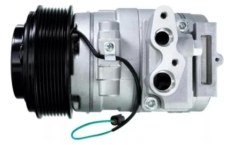 Compressor Ar Condicionado Modelo Valeo Caminhão Volkswagen Constellation – 24 Volts Polia 8pk 125mm
