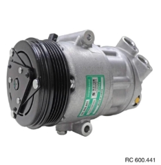 Compressor Modelo Mahle Fiat Argo/ Cronos/ Mobi/ Uno/ Strada Freedom CS 1.3 2021>/ Citroën C3 1.0 Firefly 2022> – 12 Volts Polia 5pk 114mm