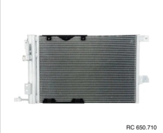 Condensador Chevrolet Astra 1999> / Vectra 2006> / Zafira Até 2008 Fluxo Paralelo OEM: 9130610