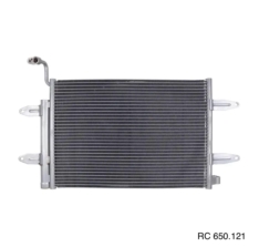 Condensador Volkswagen Polo/ Fox 2003> / Gol/ Voyage/ Saveiro Fluxo Paralelo Original – Sistema Denso OEM: 5Z0820411E