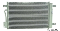 Condensador Fiat Palio/Siena/Strada Motor Fire 1.0 e 1.4 2008>/ Palio/Siena Motor E-Torq Modelo Denso Sistema Behr Fluxo Paralelo OEM: 51834975