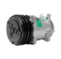 Compressor Modelo SE510 / 5H16 8 Orelhas R134a Máquina Case Retroescavadeira 580K – 24 Volts Polia 2A 132mm