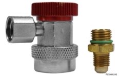 Bico Manômetro Alta R134A Engate Rápido Importado