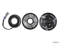 Conjunto de Embreagem do Compressor Mahle RC.600.374 Fiat Uno Vivace/Way 2010>/ Siena/Palio/Strada 2010>/ Mobi 2016>/ Fiorino 1.4 2016> – 12 Volts Polia 5pk 119mm